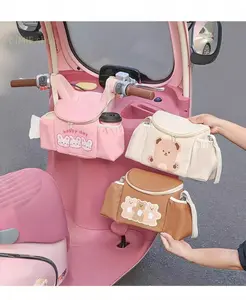 Shipping-Included New Electric Tricycle with Hanging Bag, Baby Stroller-Carriage Front Storage, Waterproof Sun-Resistant Multifunctional Storage Box (Sports & Outdoor Leisure Recreation Equipment)