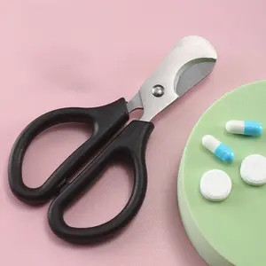 Stainless Steel Multi-Functional Scissors, Dual-Blade Sharp Blades, Durable Kitchen, Herbs, Cigar Cutting Scissors, Home Use, Kitchenware