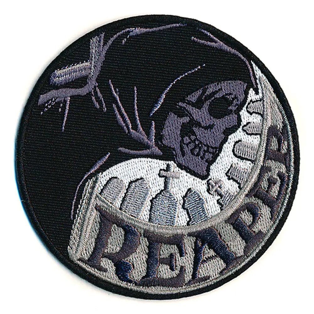Reaper Circle Iron-On Patch