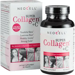 NeoCell Super Collagen Tablets with Vitamin C and Biotin, 90 Count