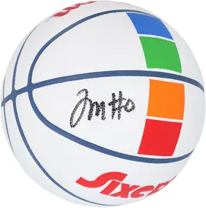 Tyrese Maxey Philadelphia 76ers Autographed 2024-25 Wilson City Collector Basketball - Fanatics Authentic Certified