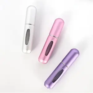 Portable Lightweight Mini Refillable Makeup Perfume Spray Bottle, 5ML Travel Size, Reusable Scent Dispenser, Compact Design for On-The-Go Use