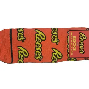 Reeses Candy Crew Socks 2 Pack Multicolor for Women - Womenswear random color