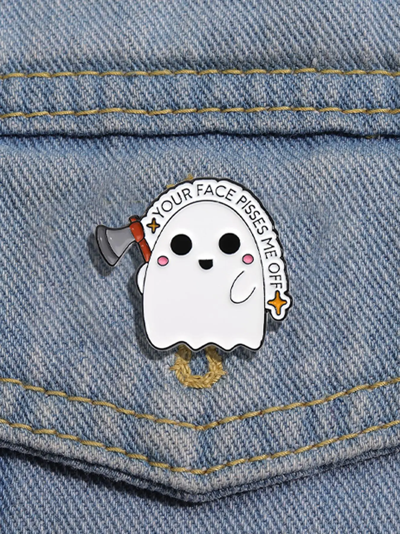 Cute Letter & Cartoon Design Brooch As Gift for Couple, Cute Pins for Backpack & Hat Decoration, Fashion All-match Kawaii Clothing Accessories