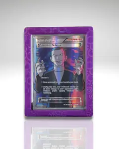 (Stained Glass Purple) TopGuard - Top Loader Card Protector