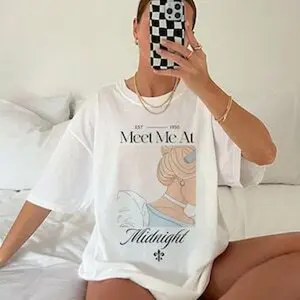 Meet me at Midnight Comfort Colors Shirt - Cinderella Inspired Shirt