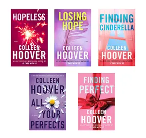Hopeless by Colleen Hoover (5 book series) : Hopeless , Losing Hope , Finding Cinderella , All Your Perfects , Finding Perfect (Paperback)