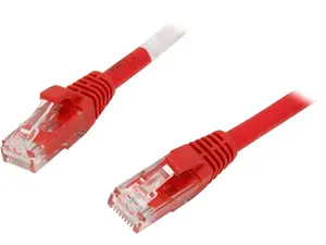 C2G 31355 Cat6 Cable - Snagless Unshielded Ethernet Network Patch Cable, Red (35 Feet, 10.66 Meters)