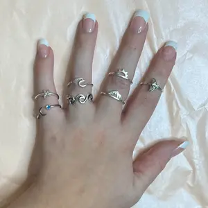Nature Silver Rings