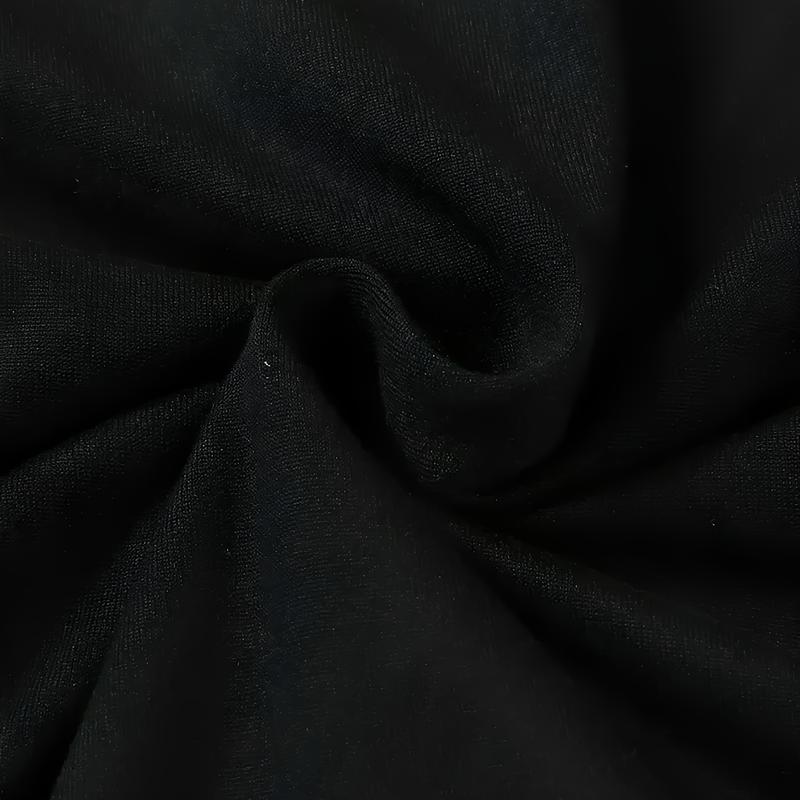 Plus Size Women'S Casual Crew Neck Tank Top with Army Camo Star Patch Print, Sleeveless Knit Fabric Vest, Medium Stretch, Casual Summer & Spring Clothing