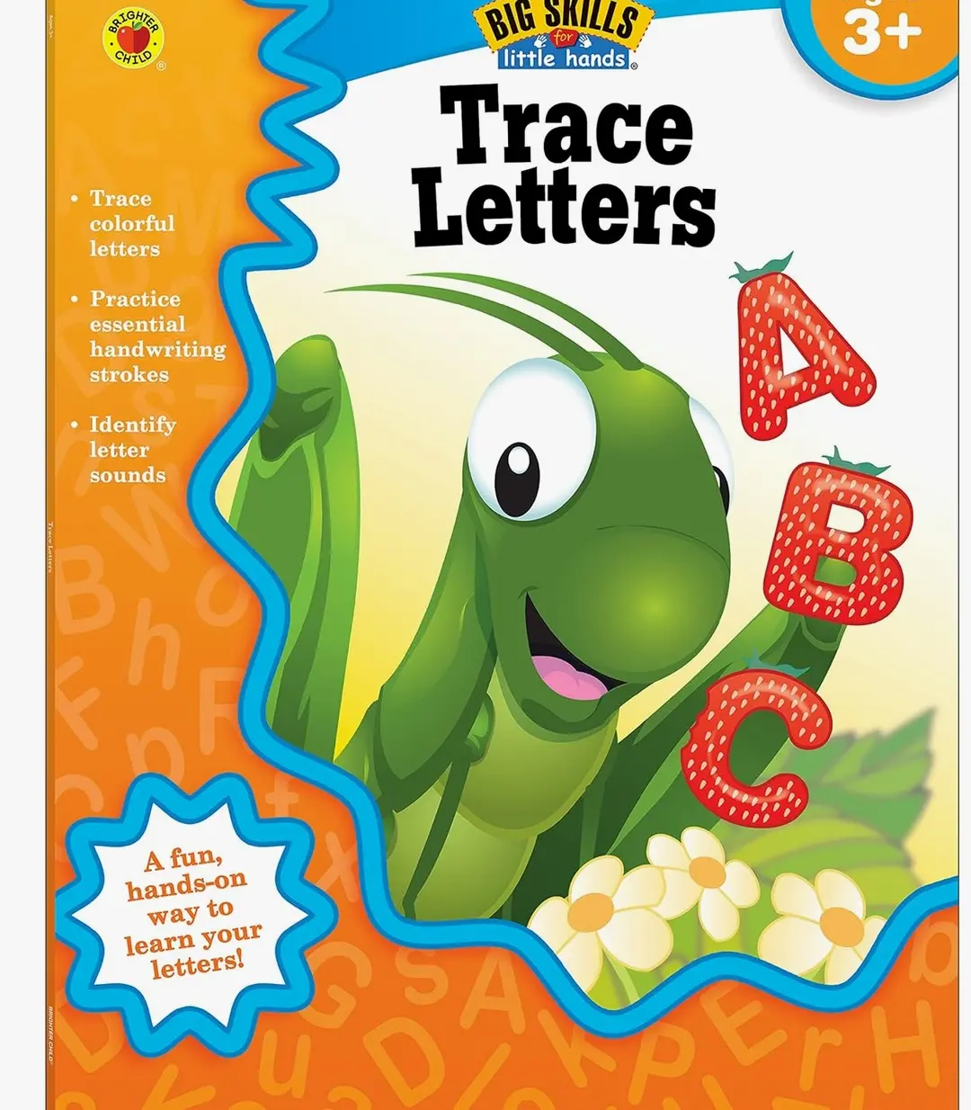 Carson Dellosa Trace Letters Preschool Workbook, Tracing Books for Kids ...