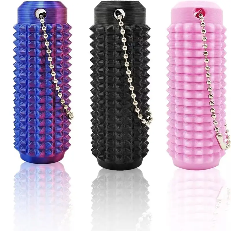 Little Ouchies Grippie Pain Fidget Toy for Anxiety Relief ADHD Focus Spiky Sensory Stim Toy for Adults with Hard Plastic Spikes Stress Relief Keychain for Office Desk On-The-Go Multipurpose Fidget Toys tools experience Stress Relief Toy