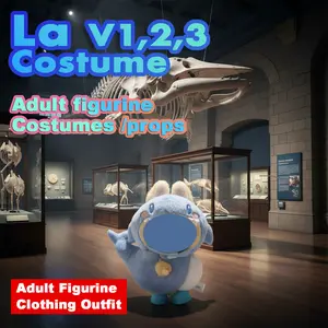 Buy one get one (A set of different styles of replacement clothing is given as a gift) Suitable For Labubu V123 Clothes Doll Clothes outfit Handmade clothes doll dress-up Photography Showing Protecting Collection Cosplay Doll