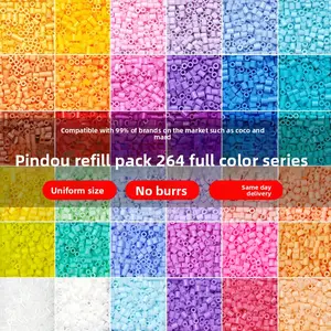 264 Colors of Beads, 1000 Pieces, 2.6mm Fusion Beads, DIY Craft Material Kit, 3D Puzzle