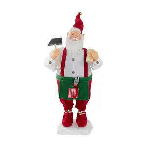 Northlgiht 24" Santa's Workshop Elf Animated Christmas Figure