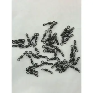 Swivel Fishing Connector Terminal Tackle Fishing Swivels Tool Q-Shaped Quick Change Carp Fishing Accessories
