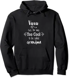 Too Cool Vava Portugal Portuguese Grandma Pullover Hoodie - Laronstu Shop 78B0BKR25M8J