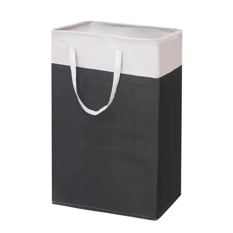 Collapsible Laundry Hamper - Foldable Storage Basket with Durable Handles, Laundry Organization Containers for Clothes Washing, Toy Collection