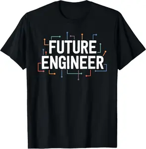 100% Cotton Electrical Engineering Shirt Circuit Future Engineer T-Shirt