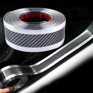 Heavy Duty Car Door Sill Protector Anti Scratch Guard Strips Rubber Padding Shock Absorption for SUV Truck Van Universal Fit Easy To Install Door Edge Protection