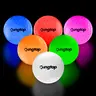 KINGTOP Glow-in-the-Dark LED Golf Balls with 10-Minute Reset Timer, 30% Brighter Light, Better Elasticity, Animal Resin Mid-Layer, Synthetic Material, Advanced 342 Dimples, Club-Safe Resin - Ideal for Night Golf, Outdoor Use, Backyard Putting Green Gifts