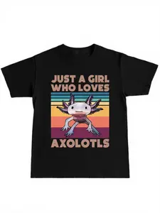 Hexagon Dinosaur Salamander Lover Fun T-Shirt, Cute Pet Style Home Comfort Clothing, Perfect for Tiktok Stay-At-Home Meme Atmosphere