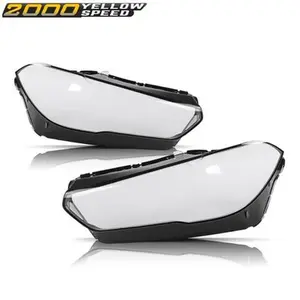 Headlight Lens Covers Replacement Fit For 2018-2022 BMW X5 X6 G05 G06 Left & Right
