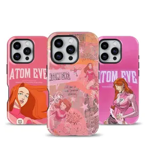 Atom Eve Anime Phone Case | Invincible Superhero for iPhone 17 Air 16e Pro Max 15 14 13 12 11 | Samsung S26 S25