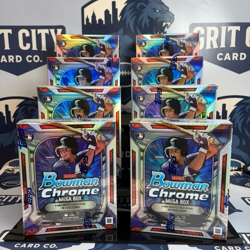 PYT Break #069 - 8 Box Break (8) 2026 Bowman Baseball Chrome Mega Box