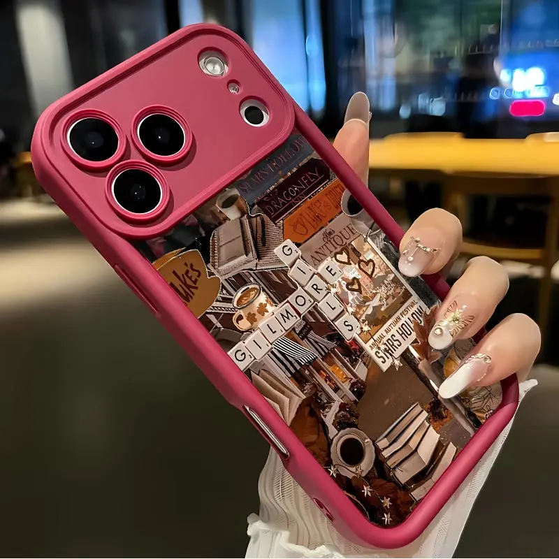 Wine red-G-Gilmore Girls aesthetic