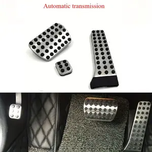 Applicable To Mercedes-Benz C-Class, E-Class, GLC, GLK, CLS, GLE, S-Class Stainless Steel Accelerator and Brake Pedals.