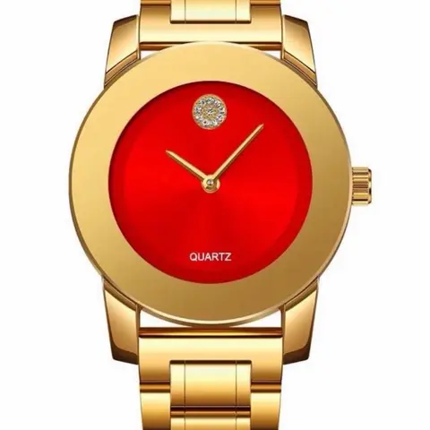 QUARTZ Minimalist Niche Watch with Stainless Steel Strap, Waterproof Design, and Quartz Movement for Men & Women
