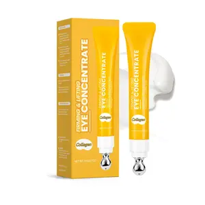 Eye Cream with Cooling Massager for Anti Aging, Hydrating Collagen Formula with Hyaluronic Acid, Niacinamide and Vitamin C for Under Eye Care