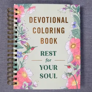 Rest for Your Soul: Devotional Adult Coloring Book (77 Daily Devotions and Coloring Pages to Restore Your Spirit) - The Perfect Gift for Christian Women (Faith Inspired Creativity)