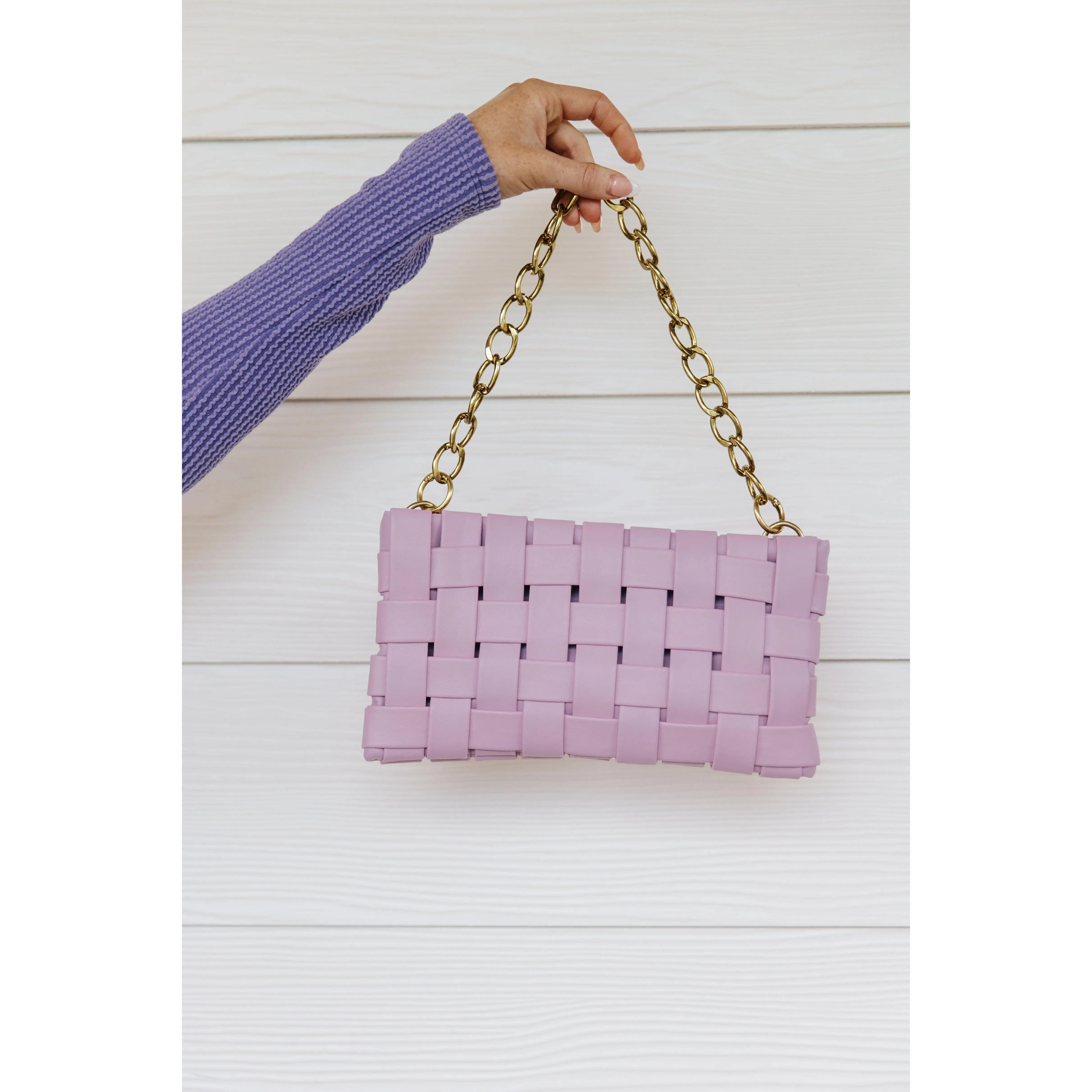Lilac Forever Falling Handbag - Stylish Design with Versatile Use