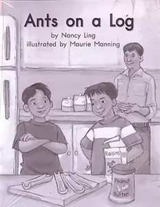 USED Book - ANTS ON A LOG (My Take-Home Book: Blue System, Book 48, Level E) 6 PAK by Nancy Ling (Paperback) - english