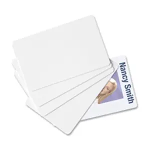 SICURIX CR 80 Blank ID Cards 30 mil 100 Pack WHITE ()