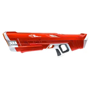 SPYRA Electric Water Blaster Outdoor Squirt Gun for Pool Games, SpyraThree, Red SPYRA Electric Water Blaster Outdoor Squirt Gun for Pool Games, SpyraThree, Red