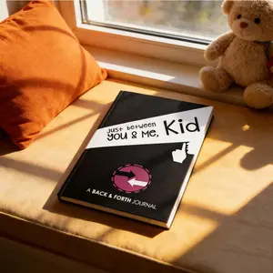 Mother's Day Special Parent Child Back & Forth Journal, Just Between You & Me Kid Communication Notebook, Love Diary & Growth Recording Book For Family Bonding And Memory Preservation