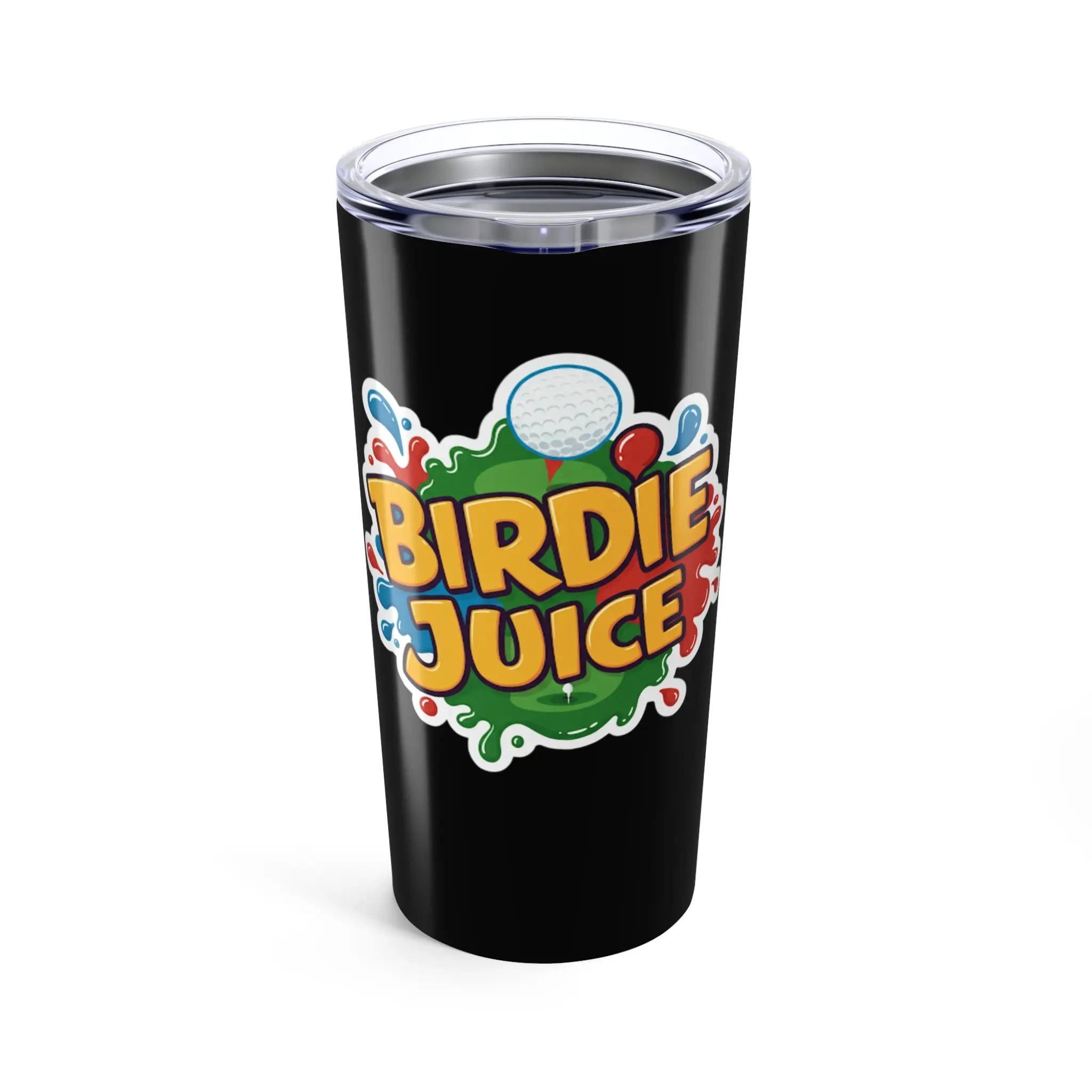Golf-Themed Tumbler 20oz | Birdie Juice Insulated Cup, Perfect Gift for Golf Lovers, Drinks on the Course, Sports Fan Gift, Birthday