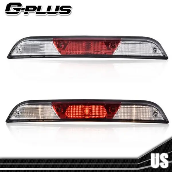 G-PLUS Third Brake Light LED High Mount Third Brake/Stop Light Assembly Fit For 15-20 Ford F150 F250 F350 Third Brake Light