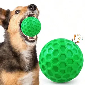 Durable Chew Toy for Biting Dogs, Sound Ball for Small Medium Dogs, Fun Durable Dog Squeaky Toy, Perfect for Chewing Dogs