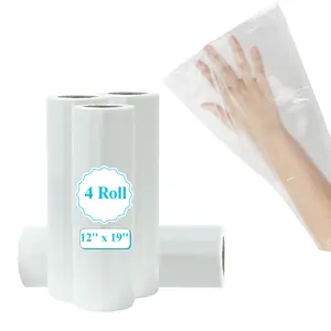 Paraffin Bags - 12"x17" x 15mic - 864 PCS - Durable & Leak-Proof for Wax Treatments & Spa Use