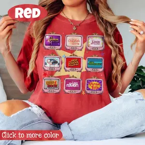Retro Channel Movie Television T-Shirt, Family Matching Shirt, Channel High School Musical Hannah Montana Shirt (6)