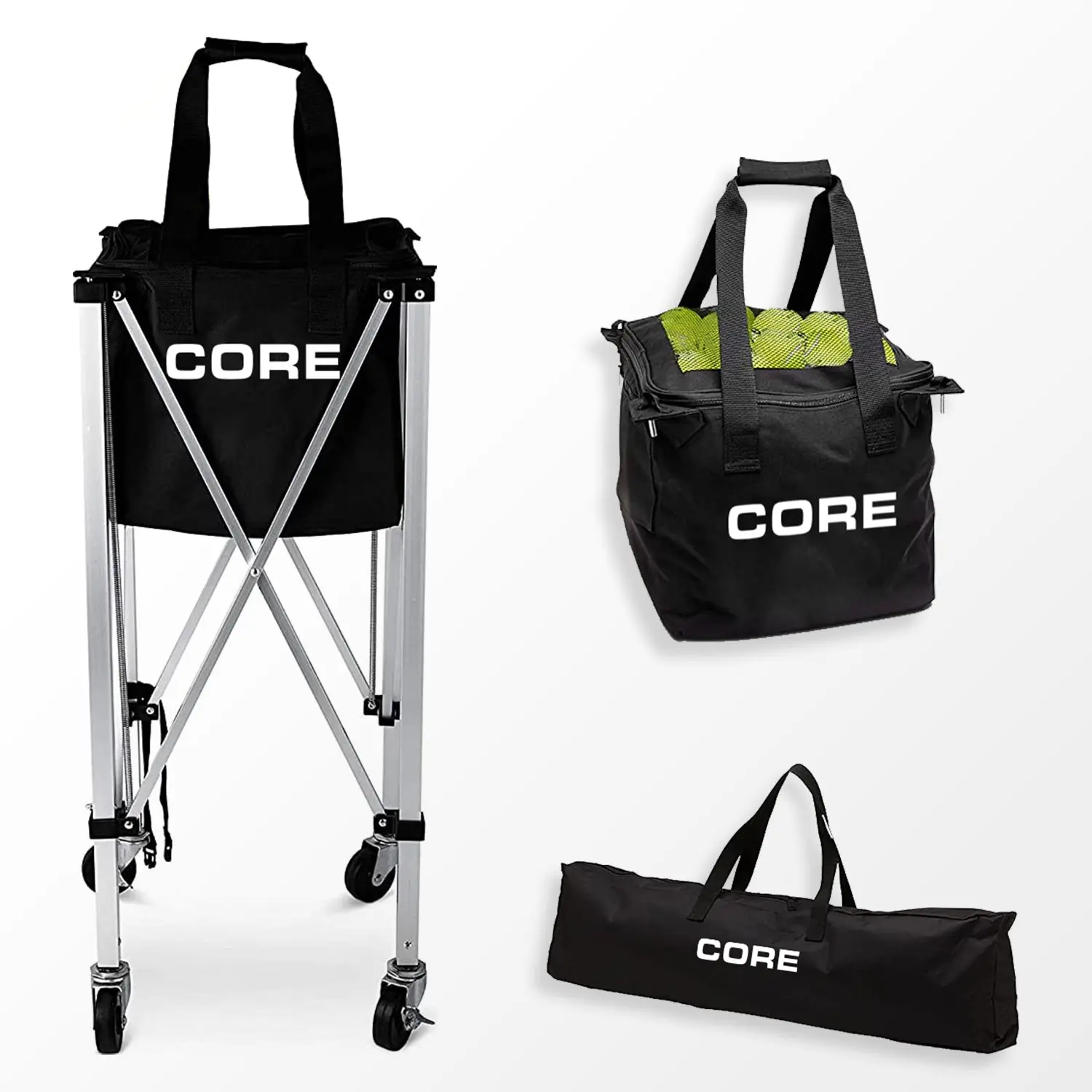 Pickleball Cart with Wheels Pickleball Cart with Wheels