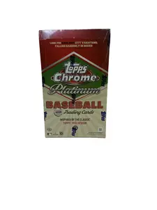 2025 Topps Chrome Platinum Anniversary Baseball Hobby Box