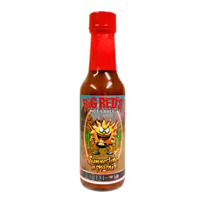 Big Red's Summertime in Phoenix Hot Sauce -Limited Edition 5 oz Bottle Vegan Gluten-Free Sauce