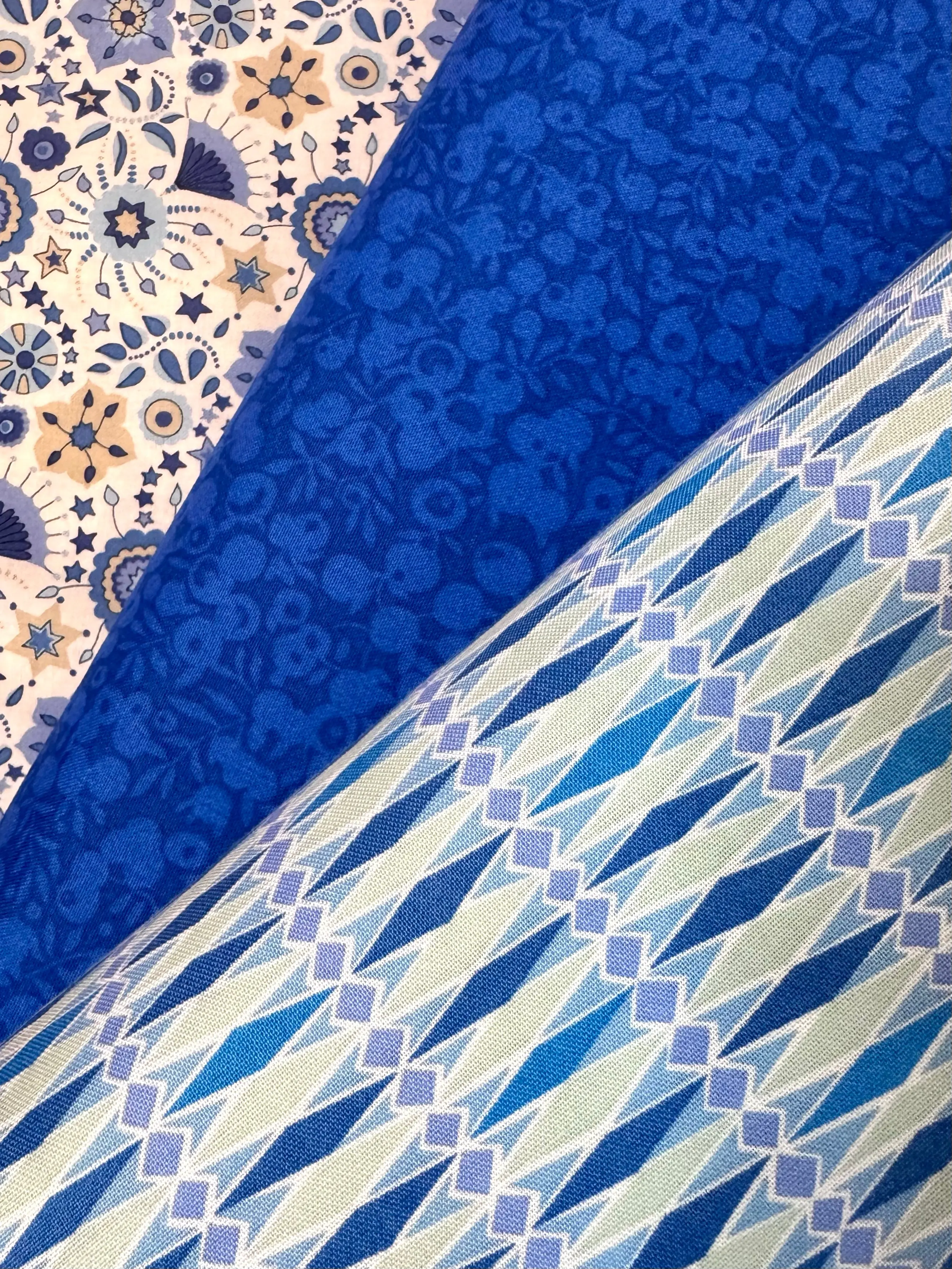 "Blueberry Jamboree" Liberty of London Finishing Fabric Collection | Free Shipping
