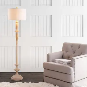 JONATHAN Y Aldrin 63.5" Resin LED Floor Lamp