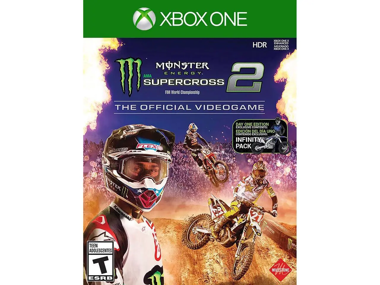 Monster Energy Supercross 2: The Official Videogame 2 Xbox One Monster Energy Supercross 2: The Official Videogame 2 Xbox One
